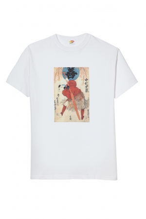 Camiseta Ukiyo-e e Samurais 