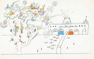 Pôster - © The Saul Steinberg Foundation Grande Hotel de Belém, 1952