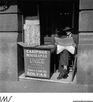 Caderno Vendedor ambulante, São Paulo, 1952