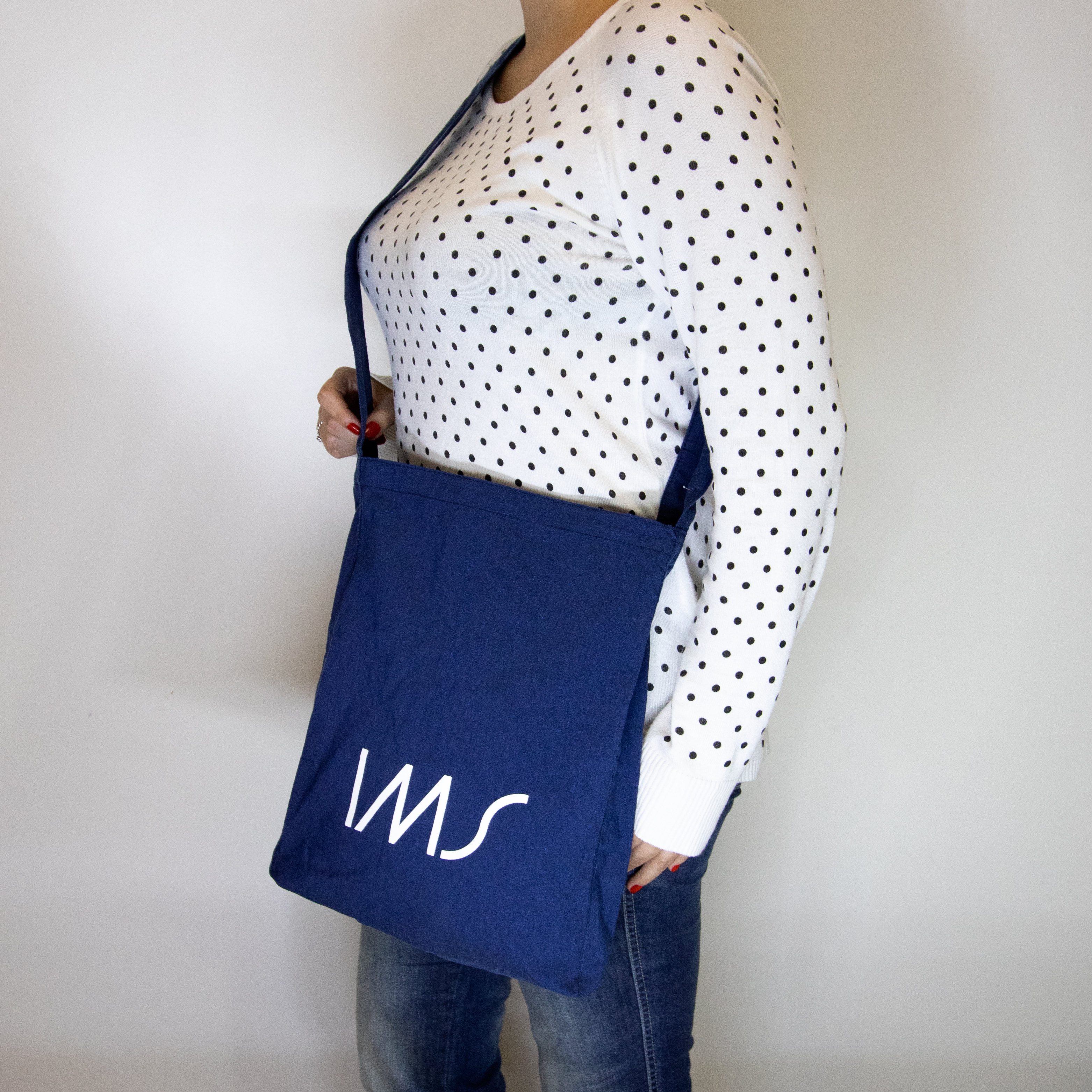 Bolsa Modelo courrier, cor azul