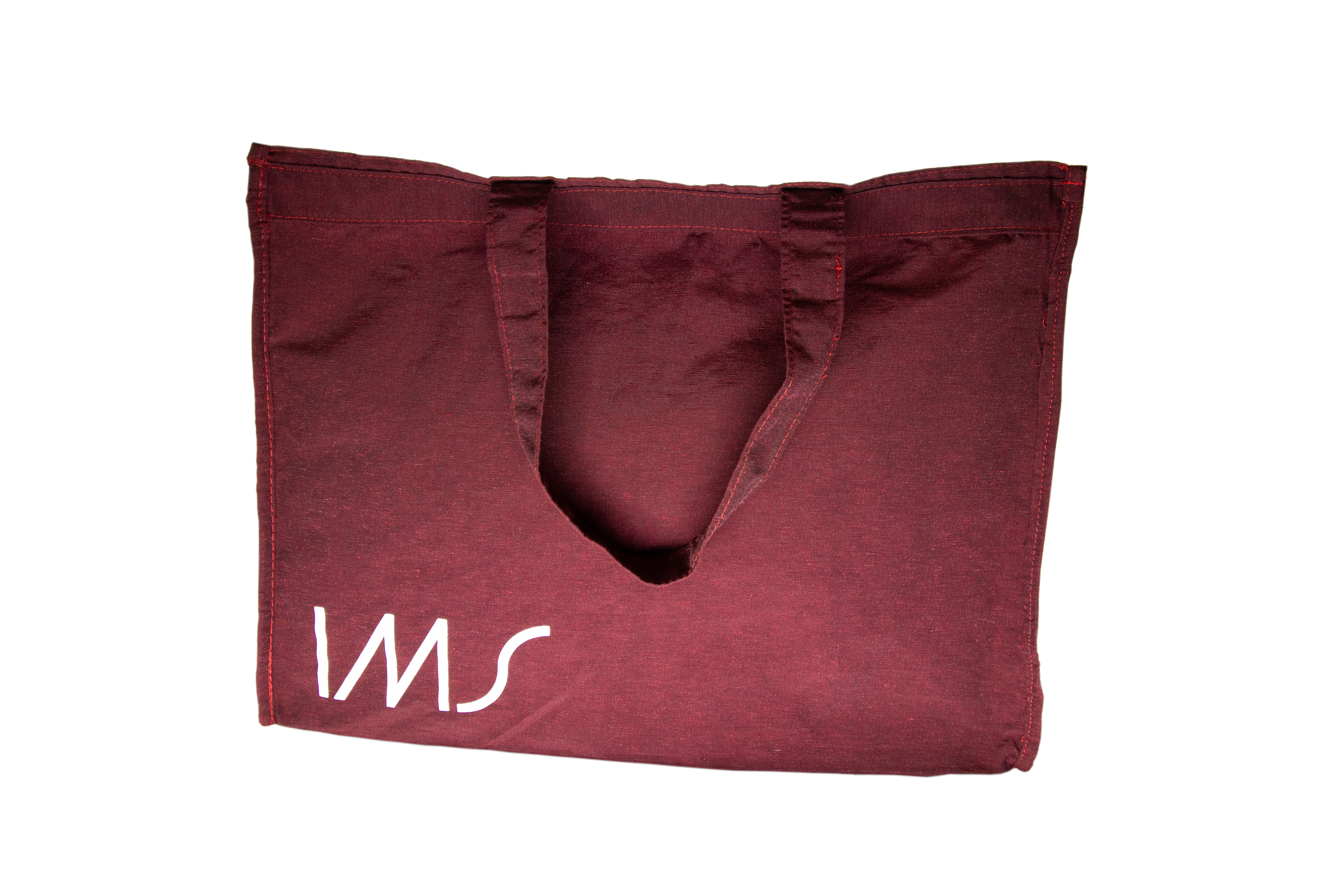 Bolsa modelo feira, cor vermelha