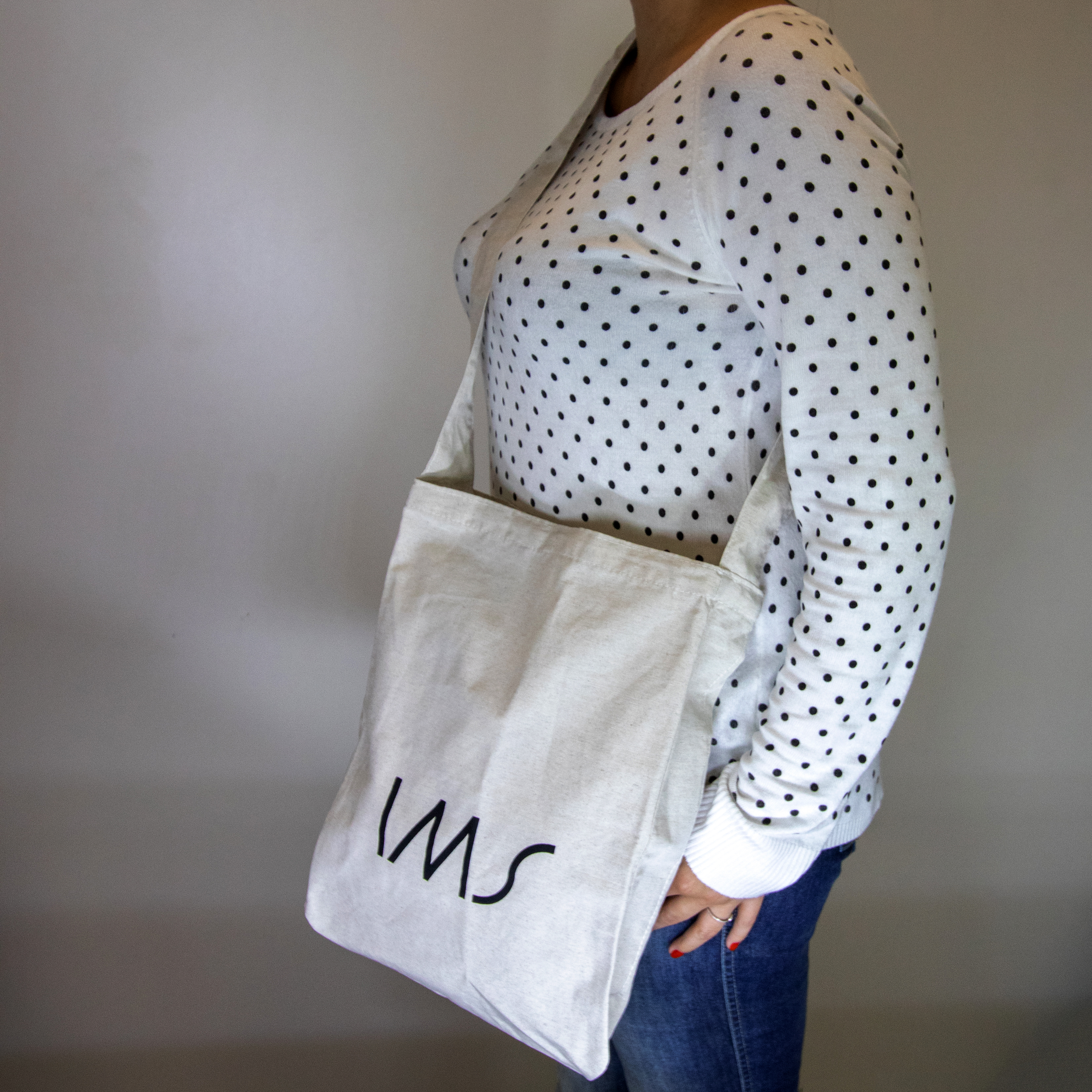 Bolsa Modelo courrier, cor cru