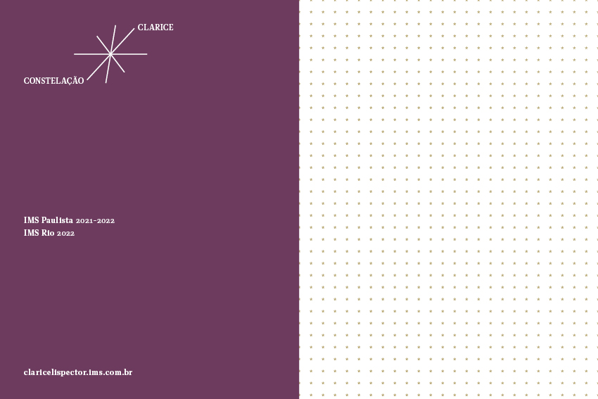 Caderno Constelação Clarice Desenhos - G
